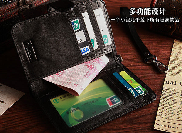 Charm Roomy Functional Solid Wallet