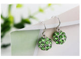 ERFA134 Fashion Charm Disco Ball Dangle Earrings