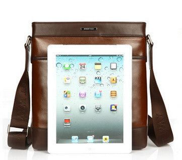 Fashion Dark Edges Brown Briefcase Messenger Bag