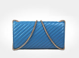 Metallic Chunky Braided Charm Solid Shoulder Bag