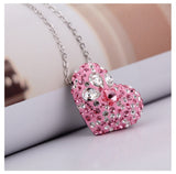 NLFA159 Charm Strawberry Pendant Necklace