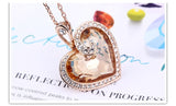 NLFA068 Charm Big Heart Big Love Pendant Necklace