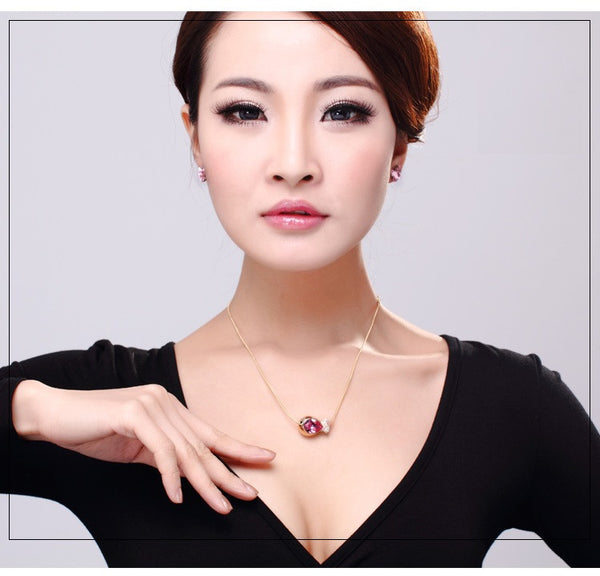 NLFA058 Charm Fish Pendant Necklace