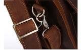 Fashion From the Mars Solid Brown Briefcase Messenger