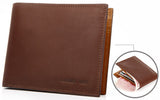 Vintage Solid Brown Charm Wallet