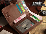 Charm Roomy Functional Solid Wallet