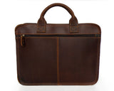 Fashionable Dream Lover Solid Brown Briefcase Messenger