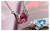 NLFA065 Fashionable Wings of Angel Pendant Necklace