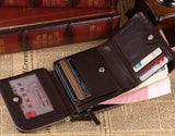 Charm Tri-fold Solid Men Wallet