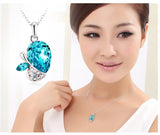 NLFA208 Charm Flower of Cupid  Pendant Necklace