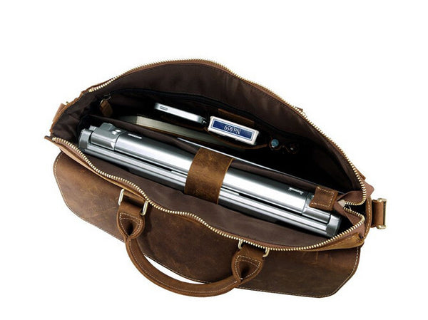 Fashionable Good Man Solid Brown Briefcase Briefcase