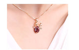 NLFA125 Fashion Charm Deer Pendant Necklace