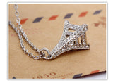 NLFA153 Charm Eiffel Tower Pendant Necklace