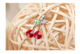 NLFA037 Charm Cherry Pendant Necklace