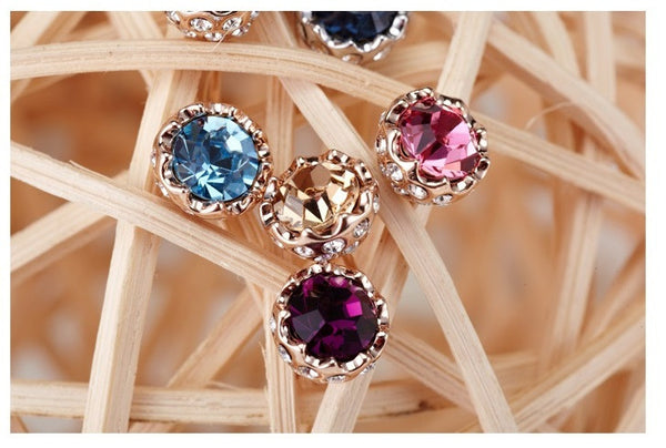 ERFA018 Fashion Ball Stud Earrings