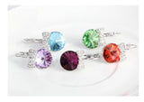 ERFA162 Fashion Charm Basket Omega-back Earrings