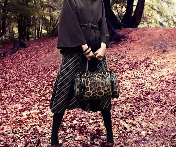 Leopard Crossbody Doctor Bag
