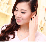 NLFA096 Fashion Snow Cross Pendant Necklace