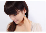 ERFA158 Vintage Charm Spirit Omega-back Earrings
