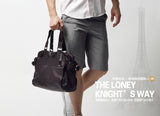 Fashion Solid Durable Brown Duffle Travel Bag