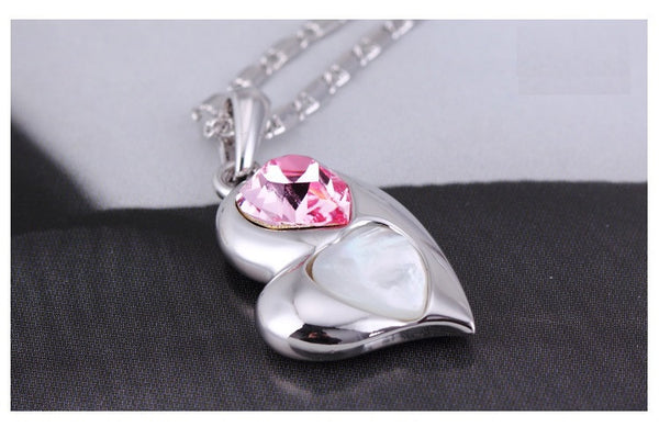 NLFA067 Fashion Combination of Hearts Pendant Necklace