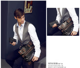 Fashion Coffee Edges Black Messenger