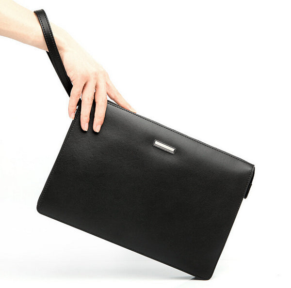 Charm Office Companion Black Briefcase Messenger Wristlet