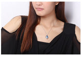 NLFA048 Charm Water Drop Pendant Necklace