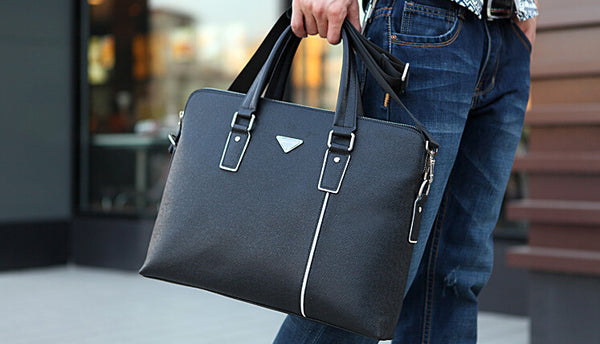 Fashion Solid Three Color Options Crossbody Briefcase