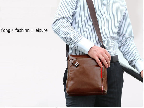 Fashion Two Color Options Briefcase Messenger