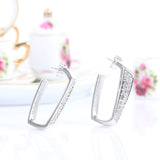 ERFA010 Vintage Charm Hook Stud Earrings