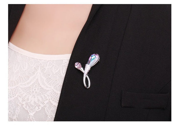 JRFBC006 Fashion Charm Little Couple Brooch