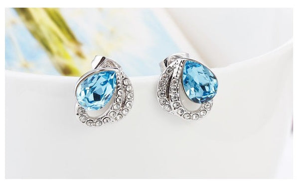 ERFA183 Trendy Charm Peacock Toy Stud Earrings