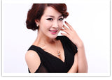 NLFA028 Charm Swan Pendant Necklace