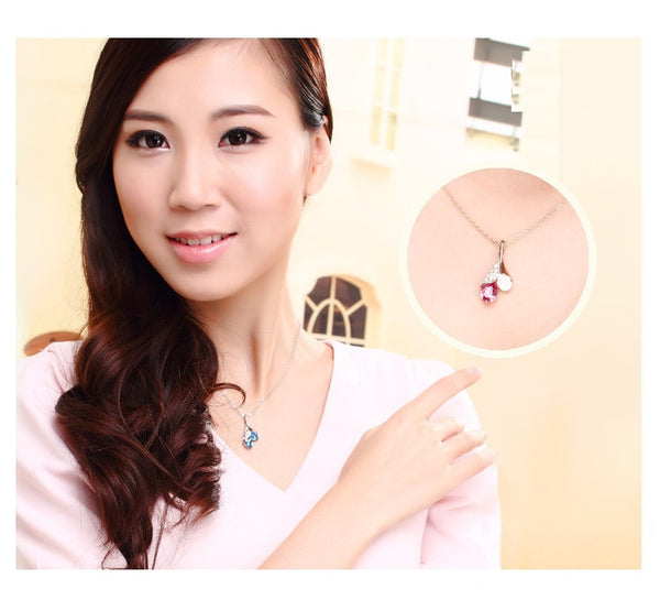 NLFA109 Fashionable Stay Together Pendant Necklace