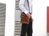 Fashion Two Color Options Briefcase Messenger