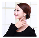 ERFA200 Vintage Charm Flower Stud Earrings