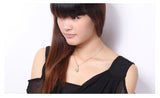NLFA077 Fashion Water Drop Pendant Necklace