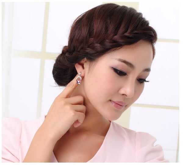 ERFA178 Fashion Charm Butterfly Stud Earrings