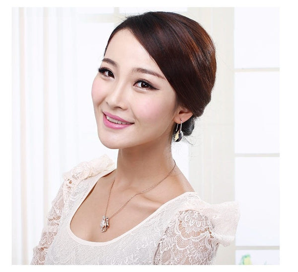 ERFA215 Fashion Charm Fancy Stone Dangle Earrings