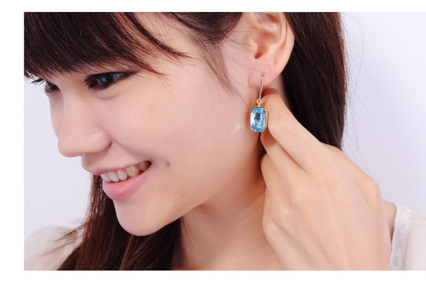 ERFA158 Vintage Charm Spirit Omega-back Earrings