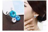 ERFA237 Fashion Charm Trio of Bubbles Stud Earrings