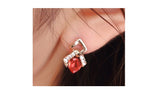 ERFA082 Fashion Charm Water Drop Lantern Stud Earrings