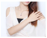 NLFA018 Fashion Dancing Girl Pendant Necklace