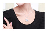 NLFA276 Fashion Dream Snow Pendant Necklace