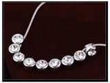 NLFA050 Fashion Beaded Link Pendant Necklace