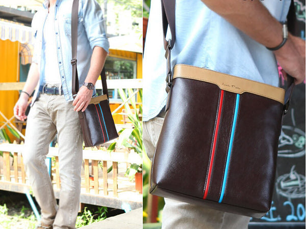 Fashion Top Beige Brown Messenger