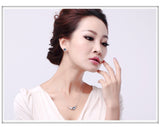 ERFA154 Fashion Charm Classical Heart Stud Earrings