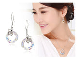 ERFA184 Fancy Charm Star of Galaxy Dangle Earrings