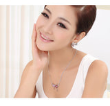 ERFA145 Trendy Charm Be my Satellite Stud Earrings